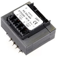 El transformador del PWB 3VA 2 hizo salir la CA primaria 12V de la CA 230V secundaria