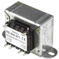 el transformador 2 del montaje del chasis 20VA hizo salir la CA primaria 12V de la CA 230V secundaria