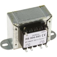 CA Secondary de la CA Primary 6V de 20VA Chassis Mounting Transformer 2 Output 230V