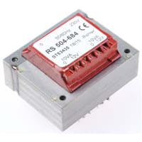 El transformador del PWB 20VA 2 hizo salir la CA primaria 12V de la CA 230V secundaria