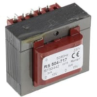 el transformador del PWB 6VA 2 hizo salir la CA primaria 15V de la CA 230V secundaria