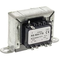 el transformador del montaje del chasis 6VA 2 hizo salir la CA primaria 12V de la CA 230V secundaria