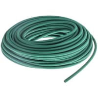 Correa verde los 30m L diámetro del poliuretano de x 6m m