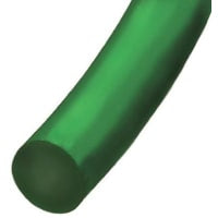 Correa verde los 30m L diámetro del poliuretano de x 7m m