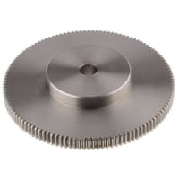 Echada Diam del engranaje de estímulo de los dientes de los SS 120 120m m. cubo Diam de 60m m. alesaje Diam de 12m m.