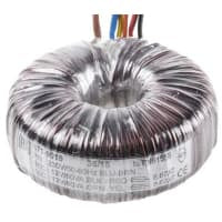 El transformador 160VA de Toroidal 2 hizo salir 230VAC x 2 primario 12VAC secundario
