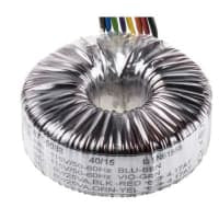 Salida del transformador 50VA 2 de Toroidal 115, 230VAC x 2 primario 6VAC secundario