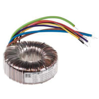 Salida del transformador 80VA 2 de Toroidal 115, 230VAC x 2 primario 15VAC secundario