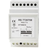 El transformador 2 del carril del estruendo 8VA hizo salir la CA primaria 12V de la CA 230V secundaria
