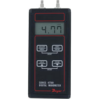Manómetro de Digital, gama 0-10.00 " w.c., velocidad del aire/modos del flujo