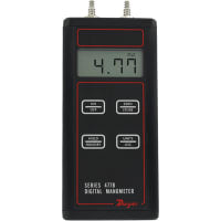 Manómetro de Digital, presión de aire, 0 a 100.0 PSI, 200 psig, serie 477B