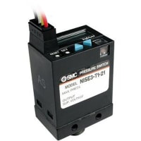 Interruptor de presión, 1/8NPTF, NPN 2 hacia fuera, .97MPa, plomo de 3M