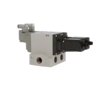 Válvula, solenoide, lanzamiento de la presión, cuerpo pinta, el 1/2 " NPT, M12, término del estruendo | SMC