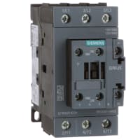 Contactor, 3 poste, 40A, 1 NINGÚN + 1 contacto aux. del NC, 120VAC bobina, tamaño S2, terminal del tornillo