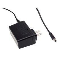 Fuente de alimentación de AC-DC, adaptador externo de la pared delgada, 40W, 24V/1.67A, serie SGA40