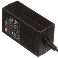Fuente de alimentación de AC-DC, adaptador de escritorio, 18W, 9V/2A, nivel VI, serie de GS18AT
