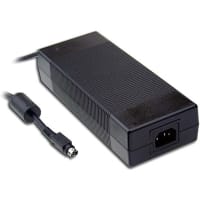 tacos para muro fuente de alimentación, médico, 24V, 9.2A, 95-264V, 220W, PFC, serie del G/M