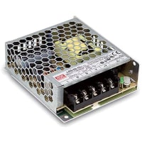 Fuente de alimentación, AC-DC, 48V, 1.1A100-264V adentro, incluido, anuncio, 52.8W, serie de LRS