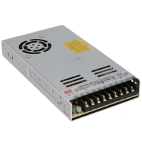 Fuente de alimentación, AC-DC, 48V, 7.3A100-132/170-264V adentro, incluido, 350.4W, serie de LRS