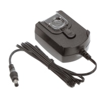 Fuente de alimentación, AC-DC, 12V, 1.25A, 90-264VIn, enchufe de pared, enchufe cambiable, PSC15R S