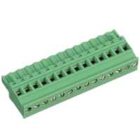 Serie de la posición COMBICON MVSTBR del tornillo de enchufe del PWB 14 5.08m m 12AWG 320V 12A