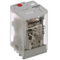 Relais Enchufable Superior Dpdt 10A 24Vac
