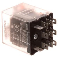Relais enchufable 3Pdt 15A 24Vdc