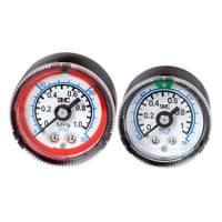 Galga, presión, ind del límite, .4MPa/60PSI, 1/8NPT, 37.5OD