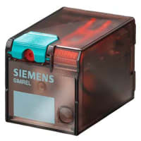 El RELAIS, ENCHUFA, El RELAIS 3CO CON LED los 28MM, 24VDC