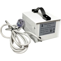 Transformador, grado médico, encl, 250VA, 240VAC, 120V@2.08A