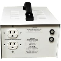 Transformador, grado médico, encl, 1000VA, 120VAC, 120V@8.33A