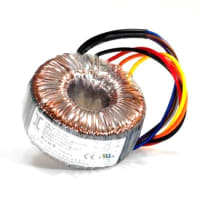 Transformador, grado médico, toroide, 8750VA, 100-240VAC, 240V a 36,4 A/120V@72.8A