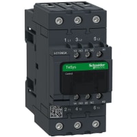 Contactor LC1D, 3P, 65A 220V, 50/60 hertzio, serie de TeSys Deca