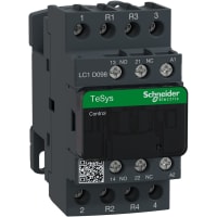 Contactor LC1D, 4P,  20 A,  120 VAC, serie de TeSys Deca