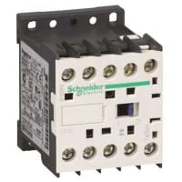 Contactor LP1 4P,  20 A,  12 VDC,  4 NINGUNA abrazadera del tornillo, serie de los micrones de TeSys