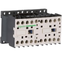 Invirtiendo el contactor LC2 3P,  6 A,  3 kilovatio, 230-240 VAC, serie de los micrones de TeSys