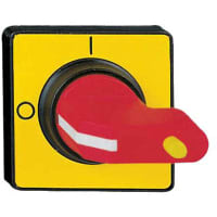 AGUJERO MTG de los 45MM de los x 45MM RED+YELLOW OPER.4.