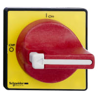 AGUJERO MTG de los 60MM de los x 60MM RED+YELLOW OPER.4.