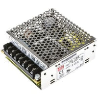 Fuente de alimentación, AC-DC, 53.6W, 2, modo encajado del interruptor (SMPS), 5V C.C., 24V C.C., 1.4 A, 4 A