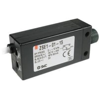 Limpie el interruptor con la aspiradora, 1/8NPTF mt, NPN 1 hacia fuera, ojal