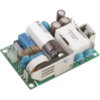 Montaje del panel de la fuente de alimentación AC-DC médico y ÉL entrada de 60W 12V@5A 80-264V