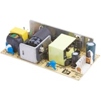 Entrada abierta del marco 60W 24V@2.5A 90-264V del montaje del panel de la fuente de alimentación AC-DC