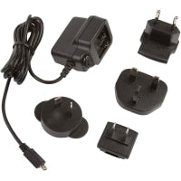 ENTRADA MICRO del USB del ADAPTADOR 5W del ENCHUFE de la fuente de alimentación AC-DC MULTI