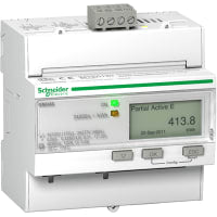 El metro de la energía, iEM3555 3PH, bobina de Rogowski, Cls 0.5S, Modbus, 4 quad, 1 DI, 1