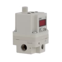 Regulador Electro-Pneumatic, 1/4NPT, 200L/min, 24VDC, 0-5VDC entrada, 1-5VDC hacia fuera | SMC