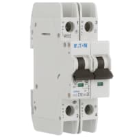 Ul489 Indust mini Circt Brkr, 10A, viaje de 5-10X /N, 2-Pole, terminales del Std