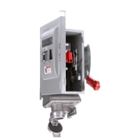 Interruptor TP12 W/WINDOW de 30A 3P 600V N-F RECEPT