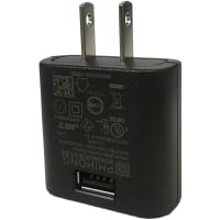 Fuente de alimentación, AC-DC, lámina fija, adaptador, USB, negro, 5V, 1A, 100-240 V adentro, PSA05A Seri