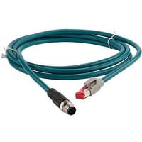 Cable del conectador, para la unidad de EX300 SI, 1000m m, M12 enchufe, RJ45 conec, serie EX9