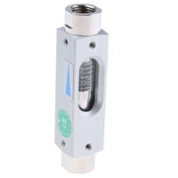 Presión de aluminio 1 del gas o del indicador 16bar del flujo del líquido -5 l./min